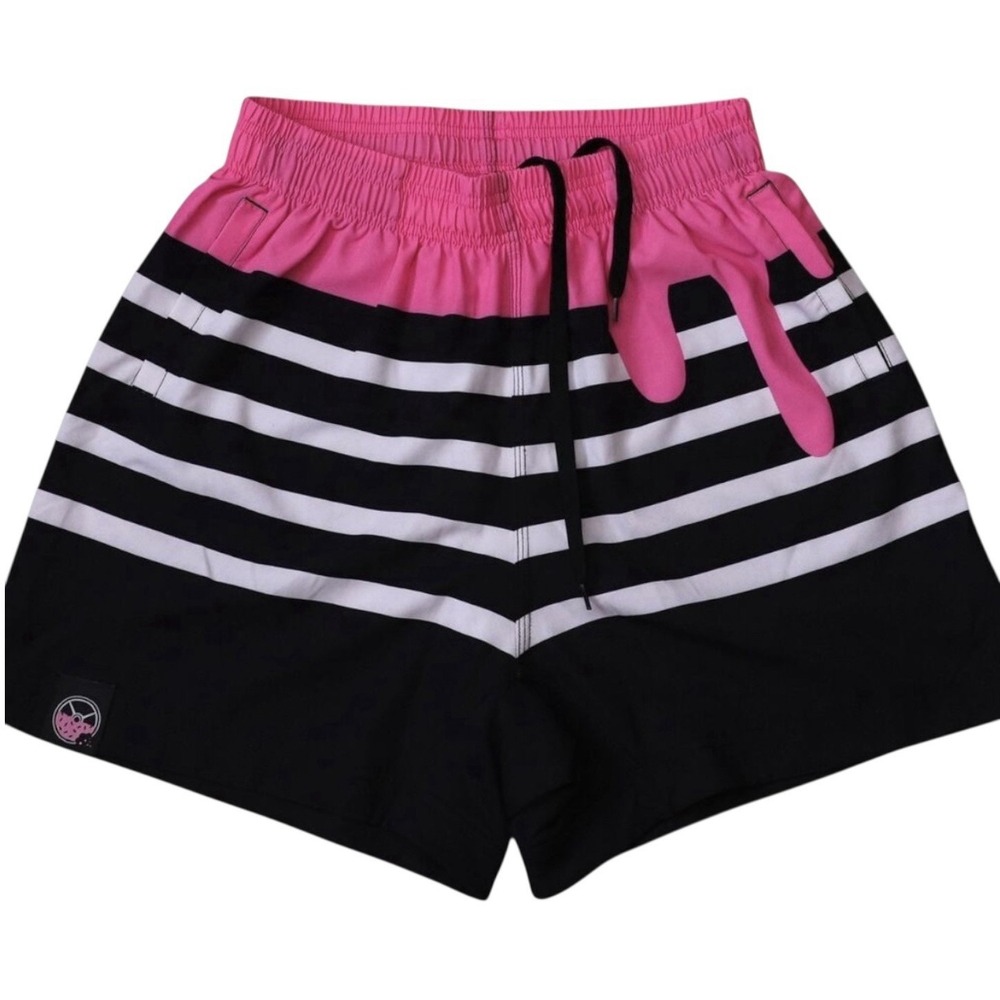 Nightmare Muscle LLC Kinda Fit Kinda Fat Board‎ Shorts Swim Trunks Men's S
